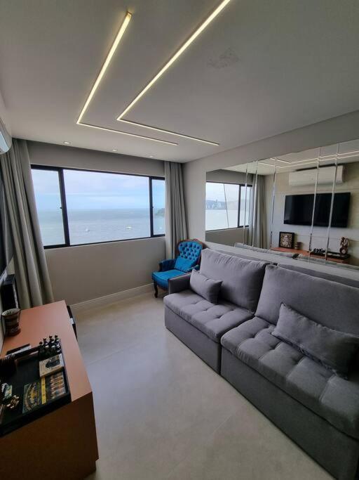 Lindo Apto Frente Mar Novinho 2suites+garagem *